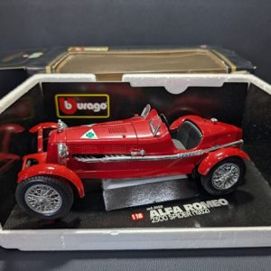 Macheta Bburago 1:18, 1932 Alfa Romeo 2300 Spider