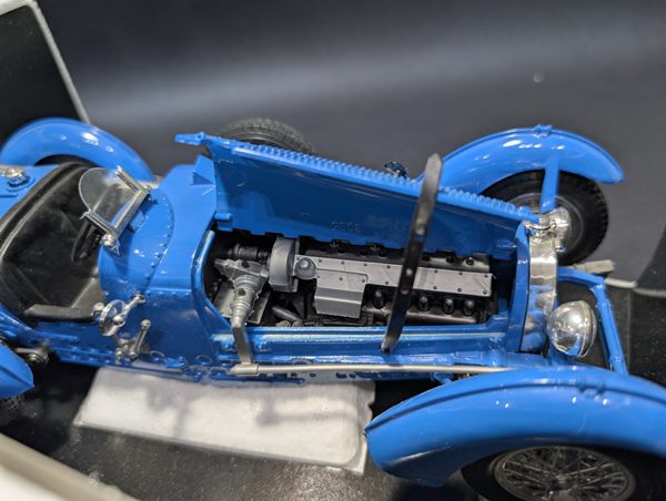 Macheta Bburago 1:18, 1934 Bugatti Type 59 - imagine 4