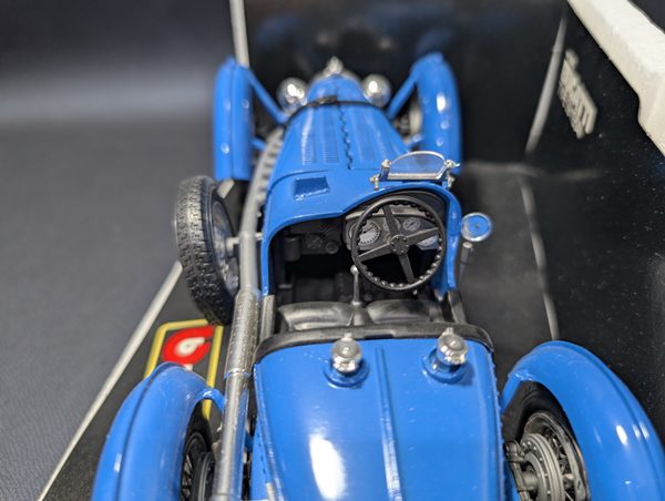 Macheta Bburago 1:18, 1934 Bugatti Type 59 - imagine 7