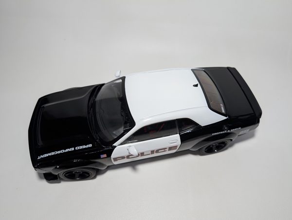 Macheta Solido 1:18, 2023 Dodge Challanger Demon (Highway Police) - imagine 14