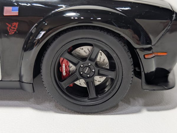 Macheta Solido 1:18, 2023 Dodge Challanger Demon (Highway Police) - imagine 4