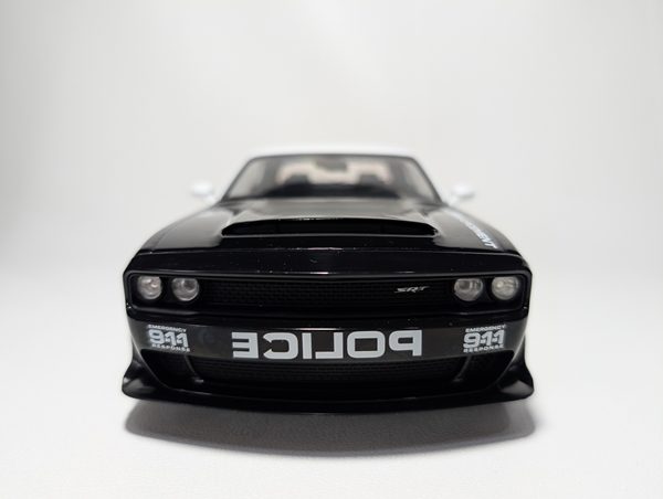 Macheta Solido 1:18, 2023 Dodge Challanger Demon (Highway Police) - imagine 10